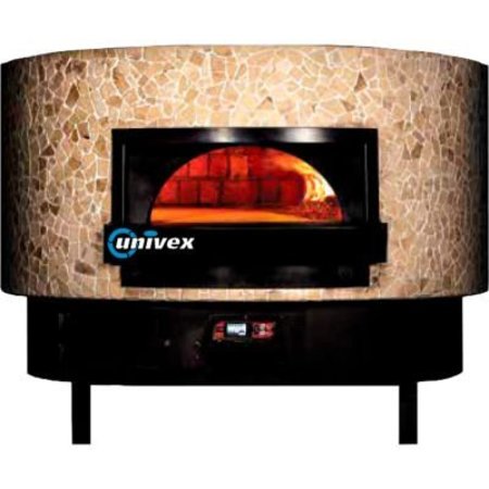 UNIVEX Univex Rotating Deck Dome Oven, Flat Top & 47" Inside Deck, Gas, 92500BTU, 208/240V, Digital Control DOME47FT